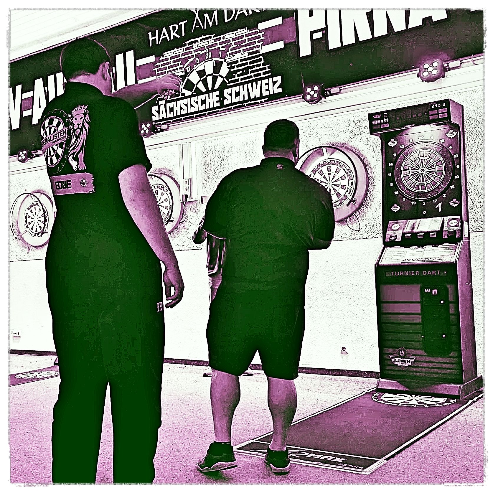 Steel vs E-Dart: Das Hinspiel