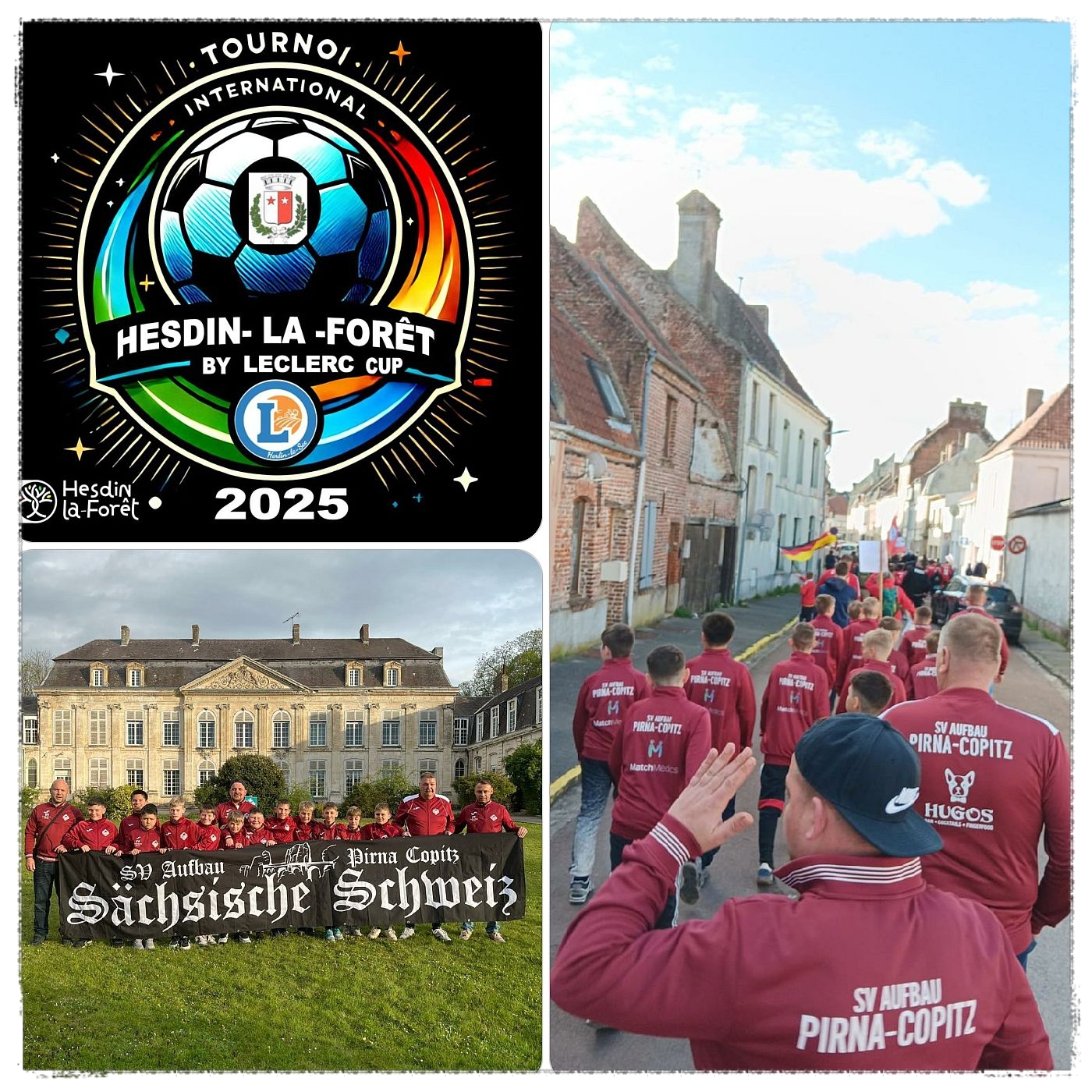 Frankreichreise für unsere D – Jugend zum Internationalen Turnier in Hesdin
