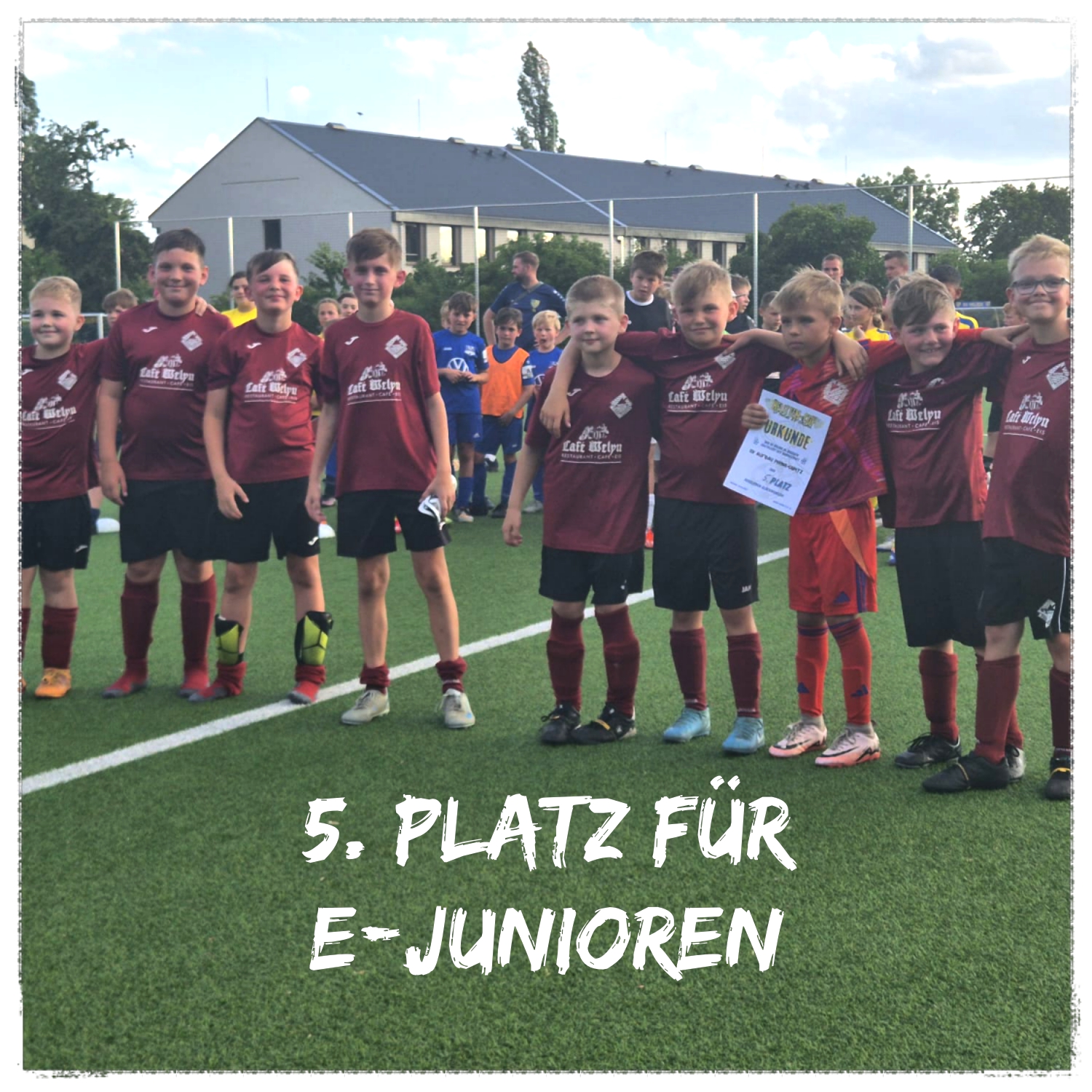 E-Junioren beim SV Helios