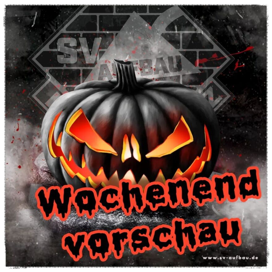 Die Wochenendvorschau nach Halloween