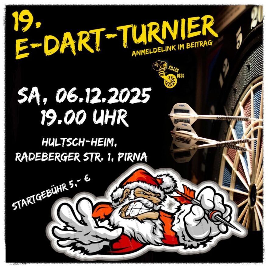 Letztes E-Dartturnier 2025