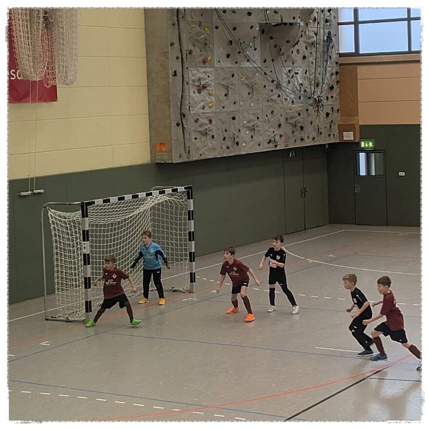 Toller 4. Platz für unsere E-Junioren beim Hallenturnier!