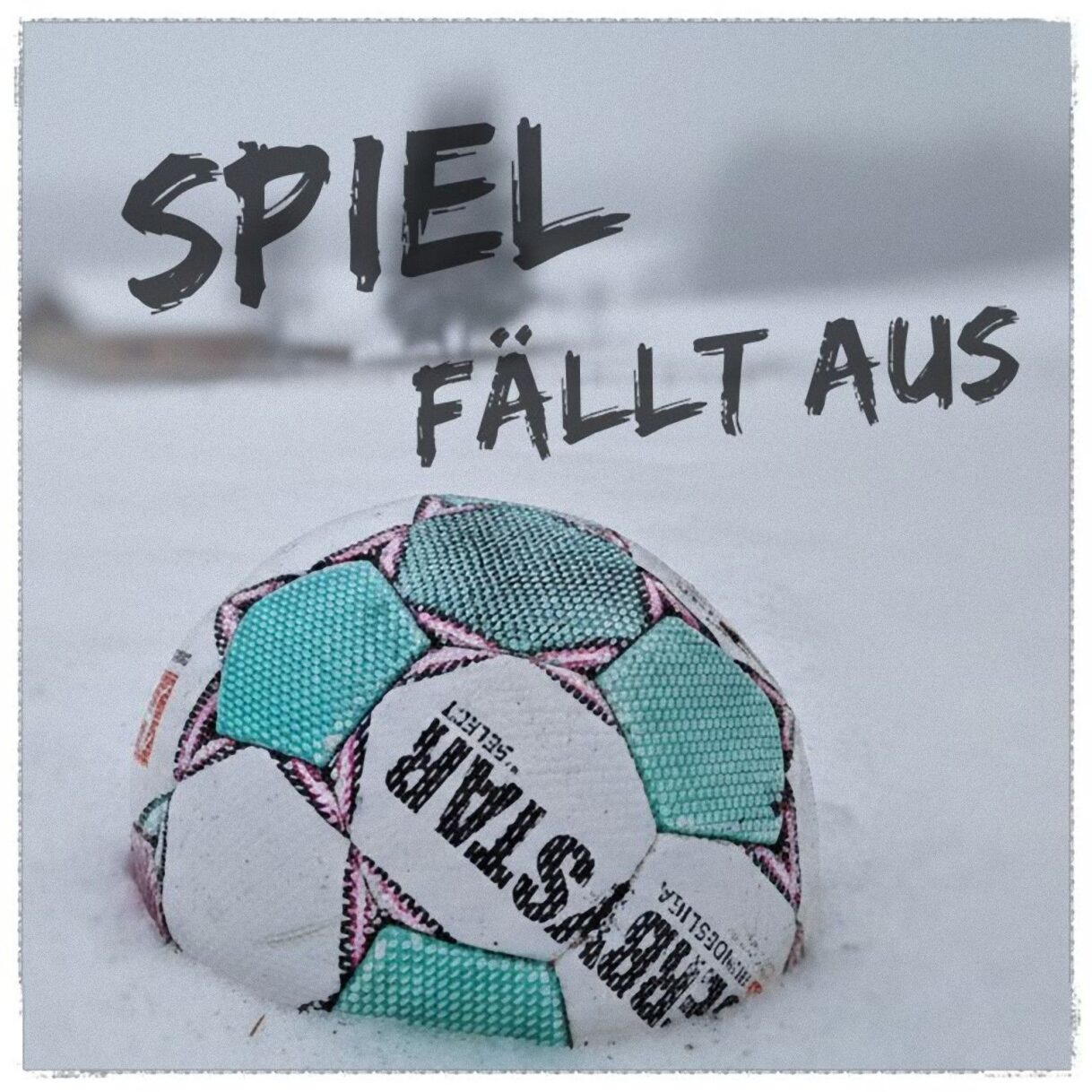 Testspiel-Absage
