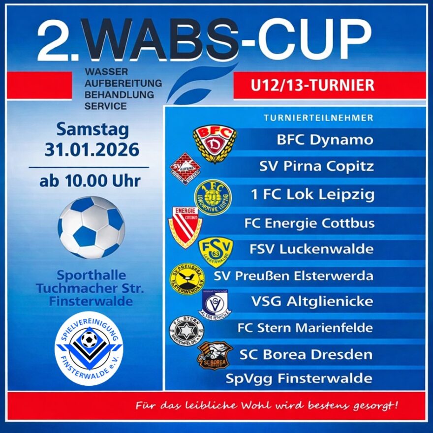 Großer Fußball-Zauber in der Sängerstadt!