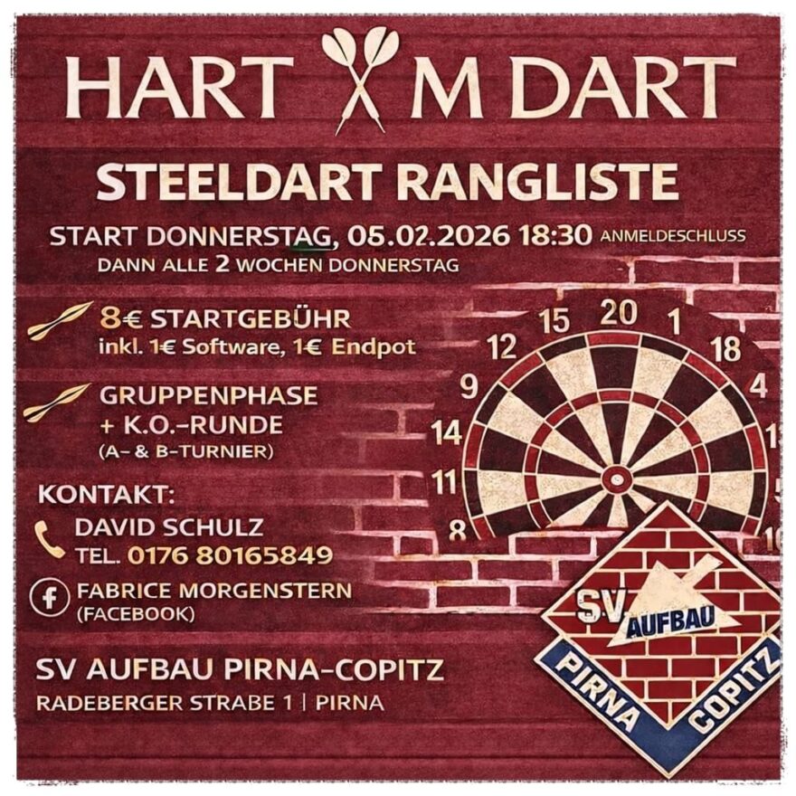 Darts-Rangliste: Die nächste Runde steht bevor!