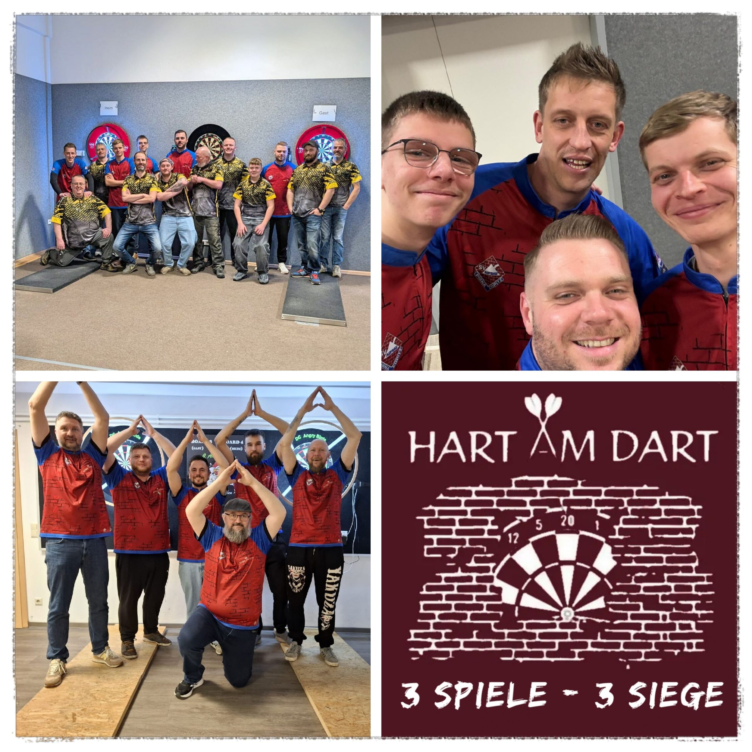 DAS PERFEKTE WOCHENENDE: DREI MANNSCHAFTEN, DREI SIEGE!