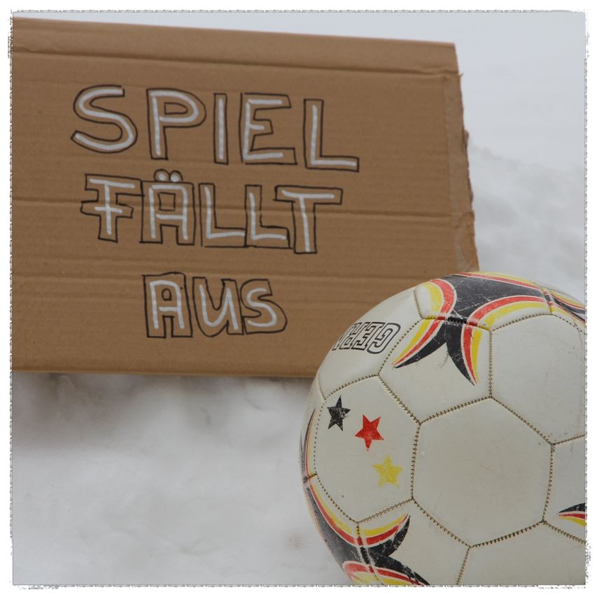 SPIELABSAGE – 2. MANNSCHAFT