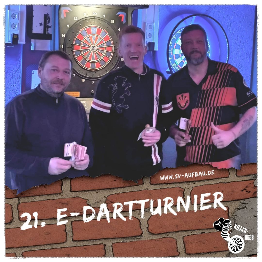 Spannung am Board: Heiko Rechenberger gewinnt das 21. E-Dartturnier