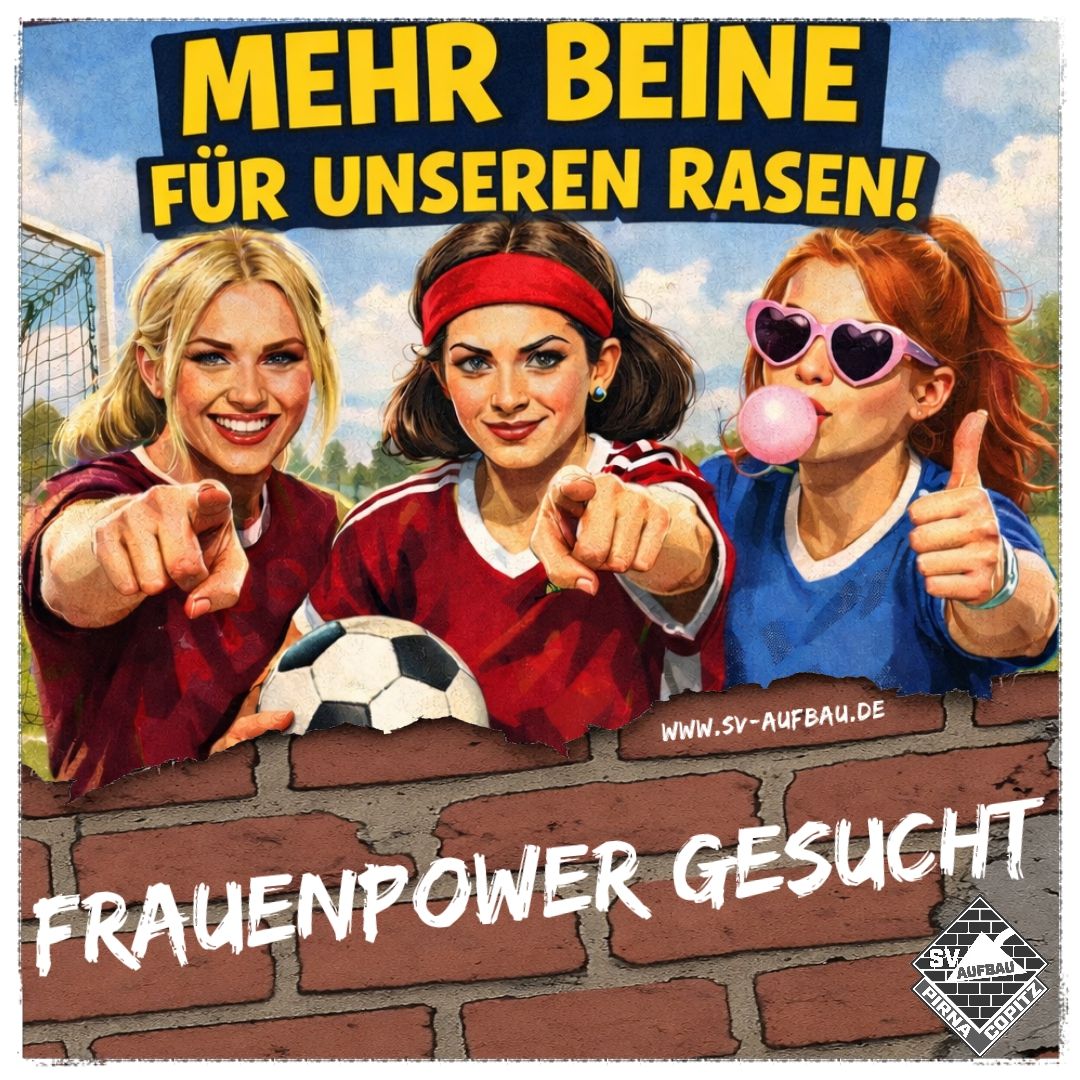 Vermisst: Mehr Beine für unseren Rasen!