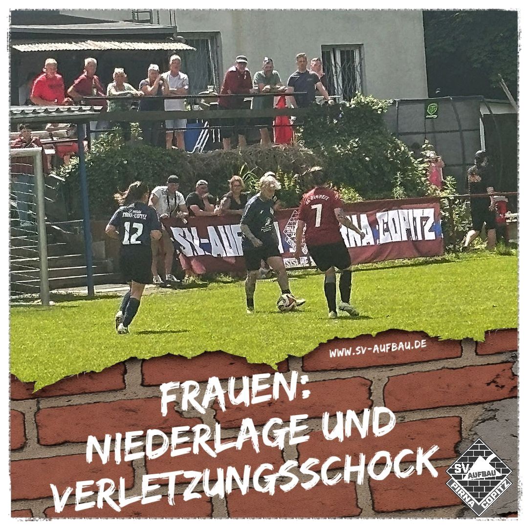 Bitterer Sonntag: Heimniederlage und Schock-Diagnose