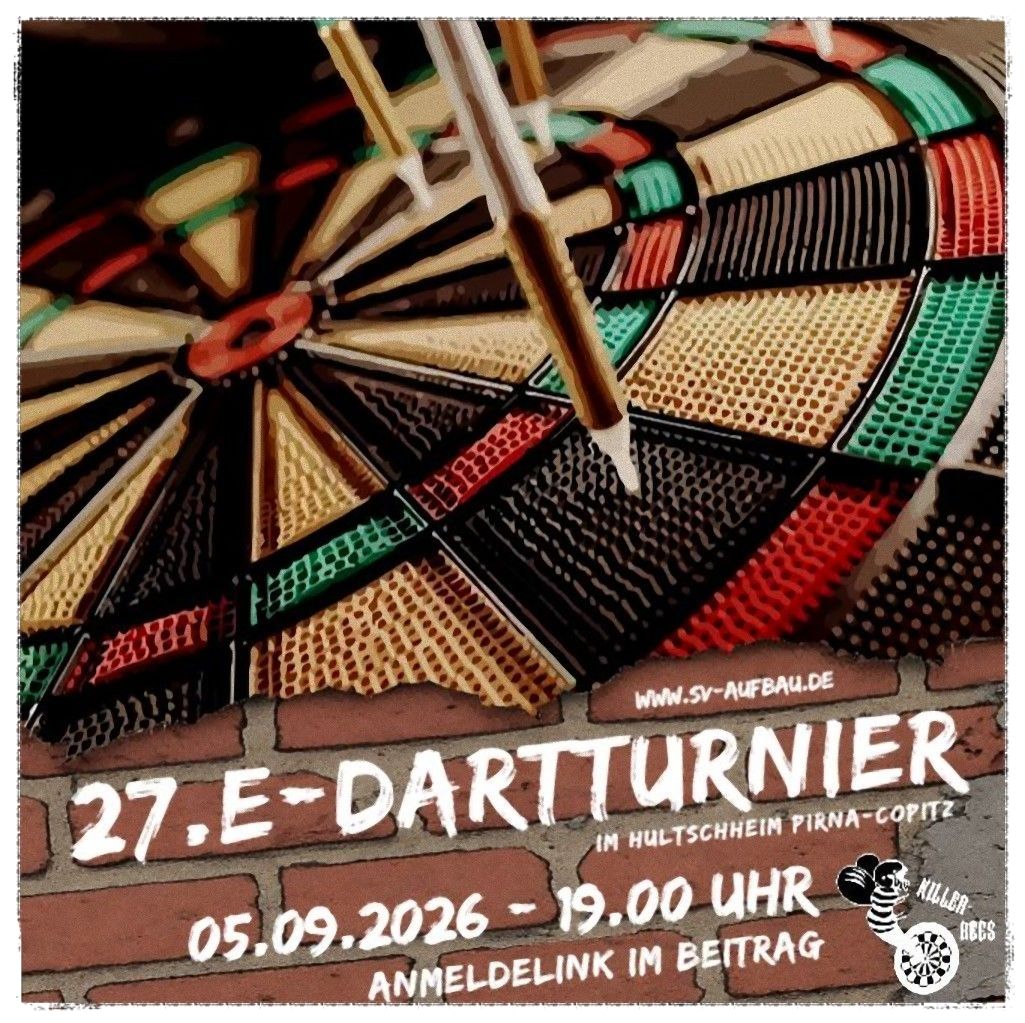 🎯 Dart-Fans aufgepasst!