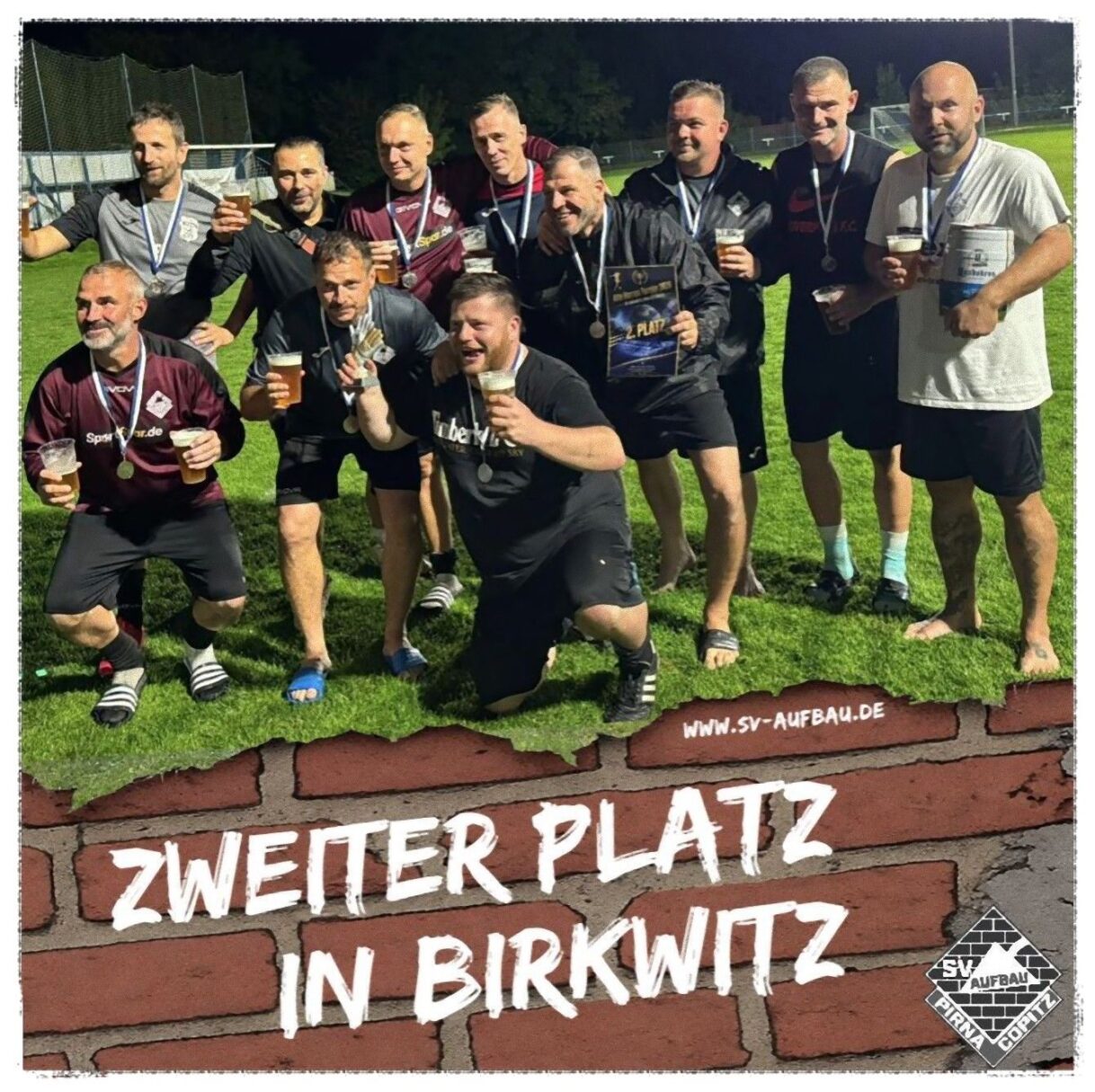 Zwischen A-Jugend-Optik und Siegerbier