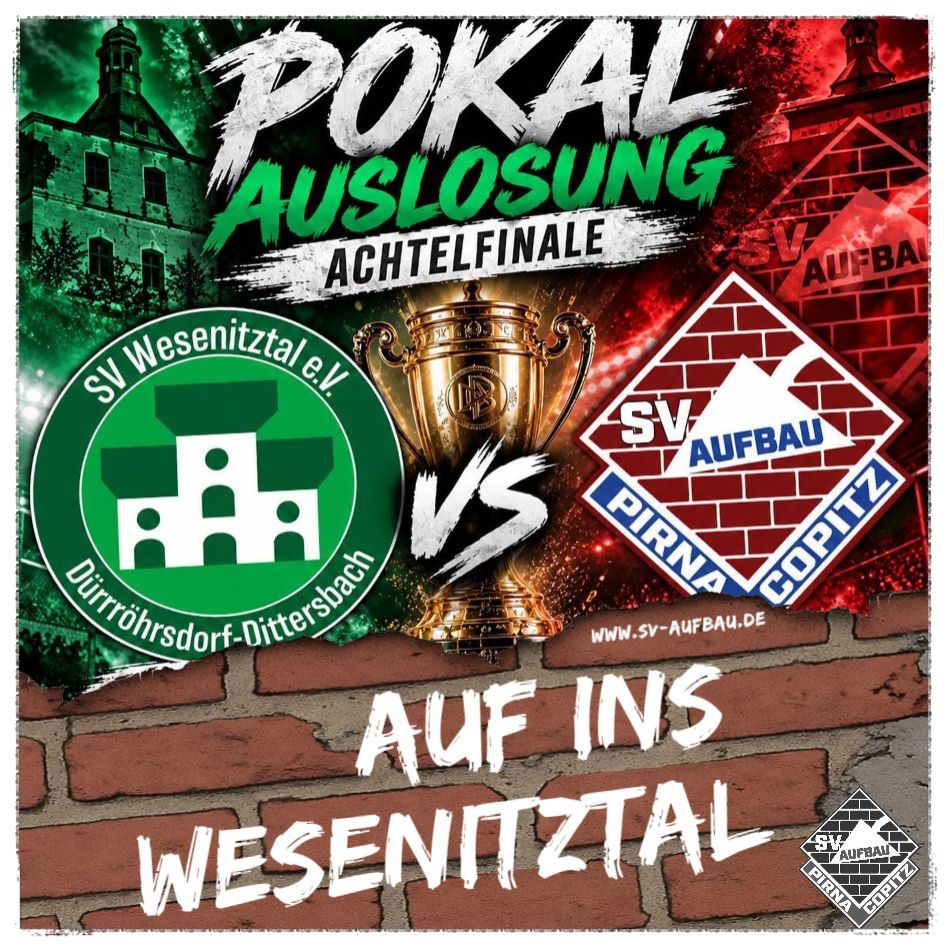 🏆 Kreispokal-Achtelfinale: Auswärtsspiel!